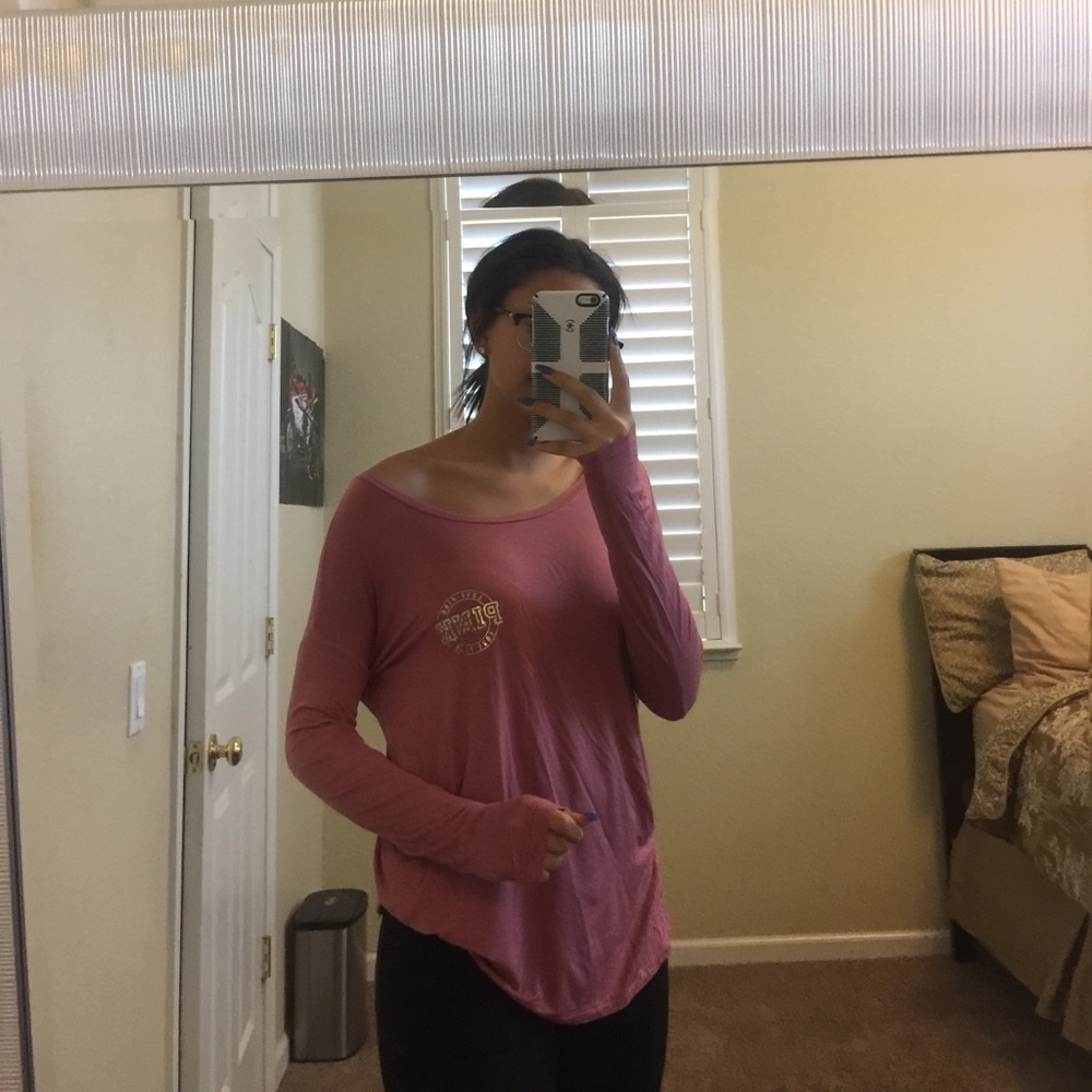 soft victoria secret pink long sleeve